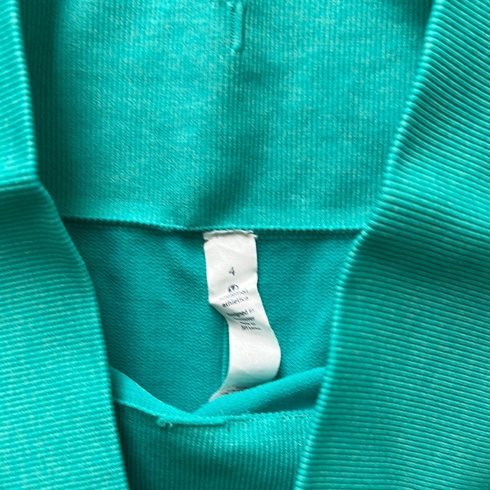 Lululemon Teal Capri Leggings - Picture 2 of 3